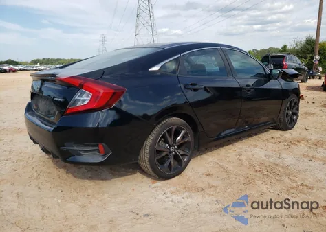 2019 Honda Civic Sport from USA, damaged, VIN 2HGFC2F89KH503200